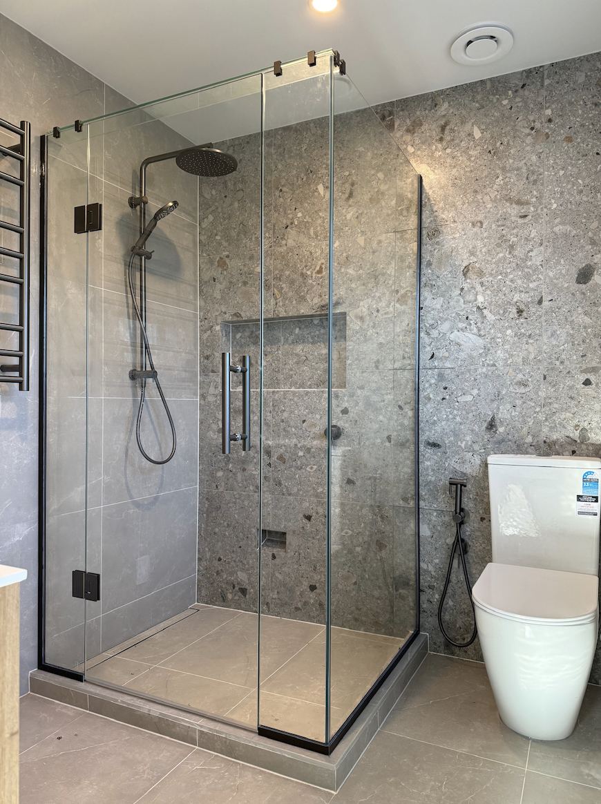 Square Glass Shower